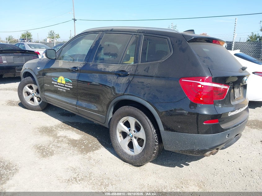 Vin: 5uxwx5c58cl726796, lot: 46345843, bmw x3 xdrive28i 20123