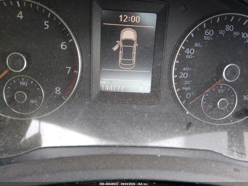 2013 VOLKSWAGEN EOS CABRIO 2.0L I-4 DI, DOHC, VVT, TURBO, 200HP