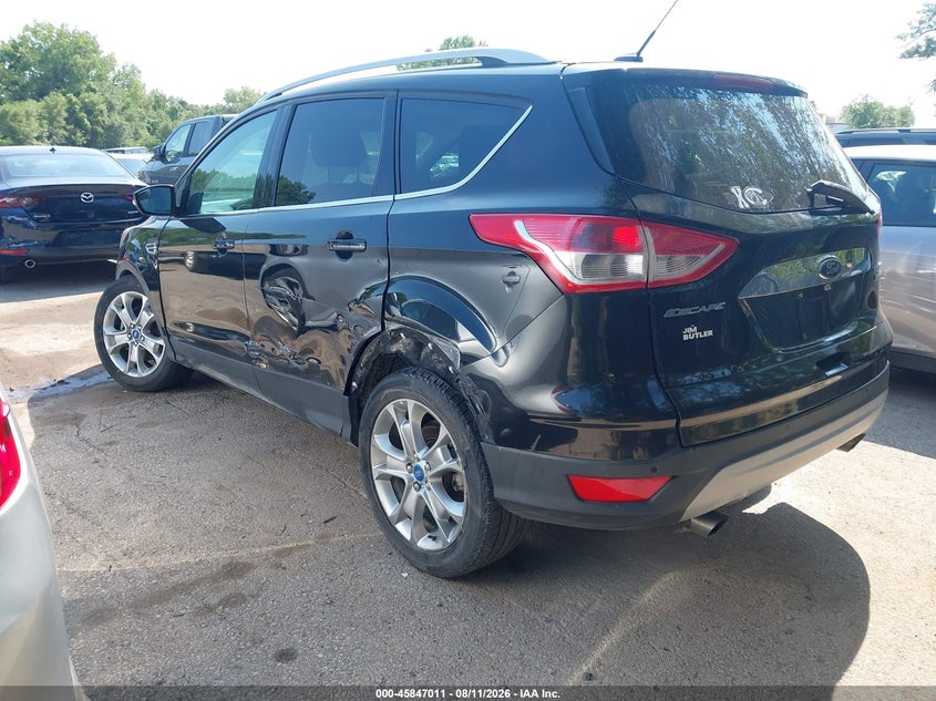 Vin: 1fmcu0j90eua47443, lot: 46345944, ford escape titanium 20143