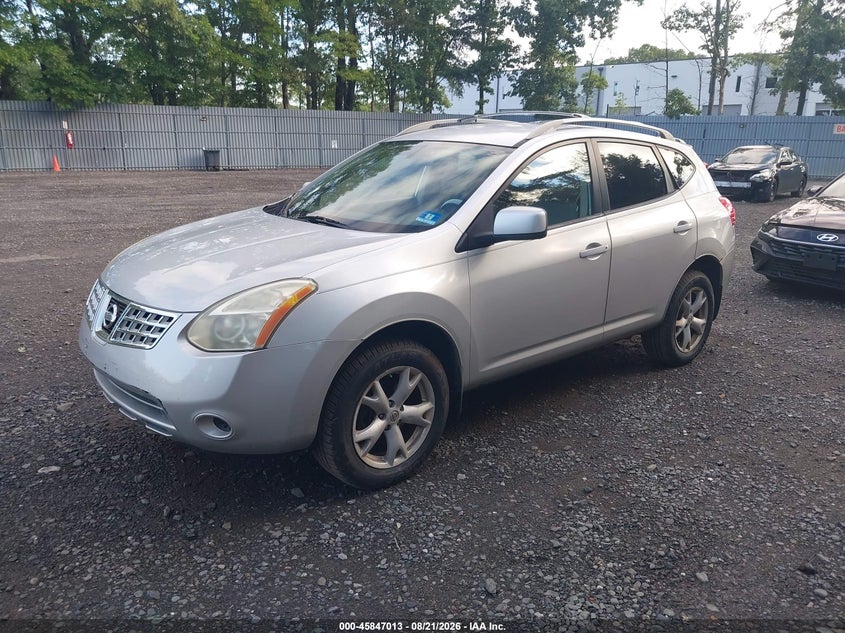 2008 Nissan Rogue, Звичайний знос, IAAI, VIN JN8AS58V68W129689 — фото 2