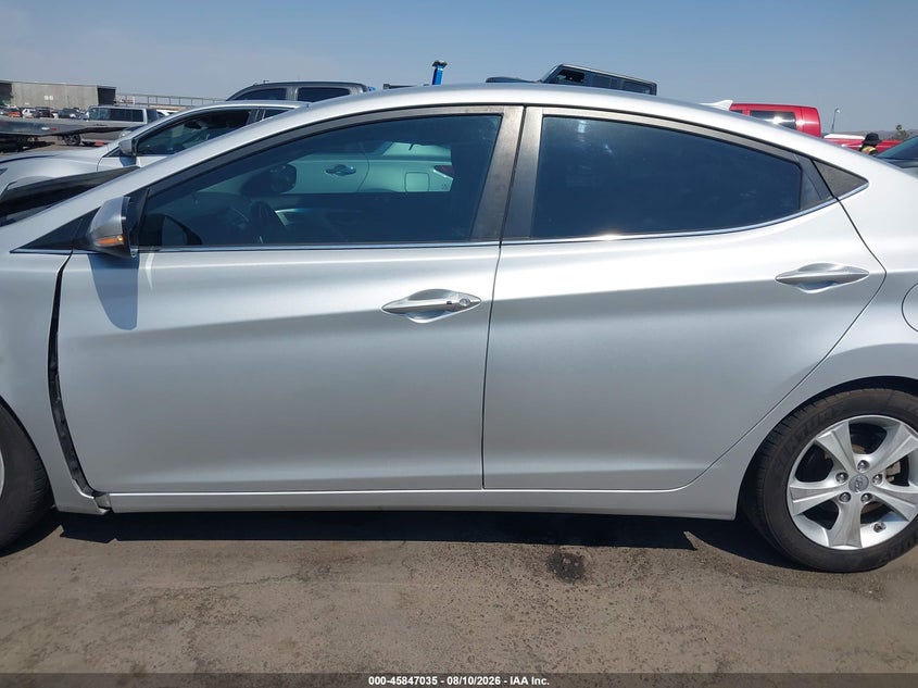HYUNDAI ELANTRA 2016 VIN KMHDH4AE3GU579317