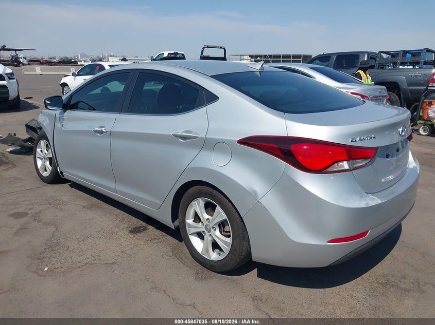 HYUNDAI ELANTRA 2016 VIN KMHDH4AE3GU579317