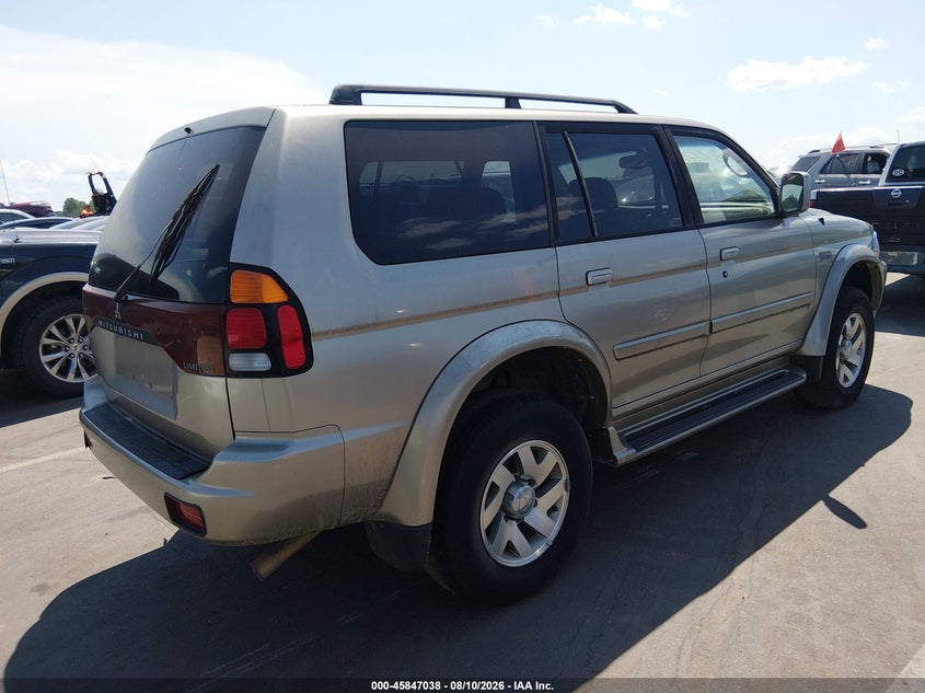 2001 MITSUBISHI MONTERO SPORT auction photo 4