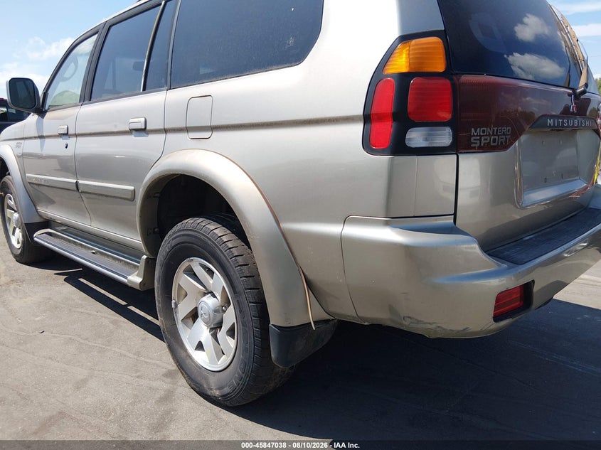 2001 MITSUBISHI MONTERO SPORT auction photo 6