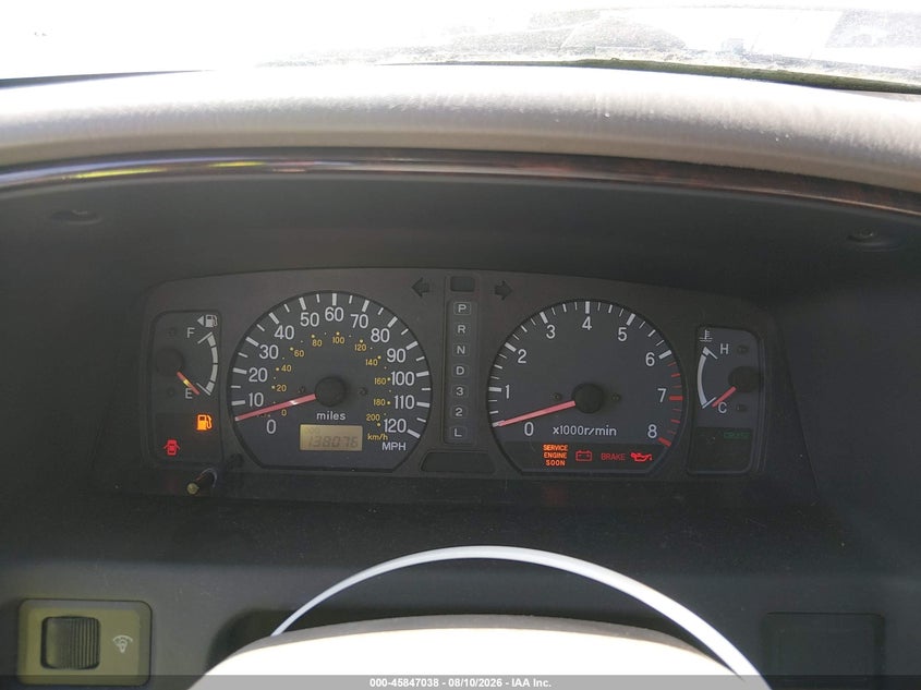 2001 MITSUBISHI MONTERO SPORT auction photo 7