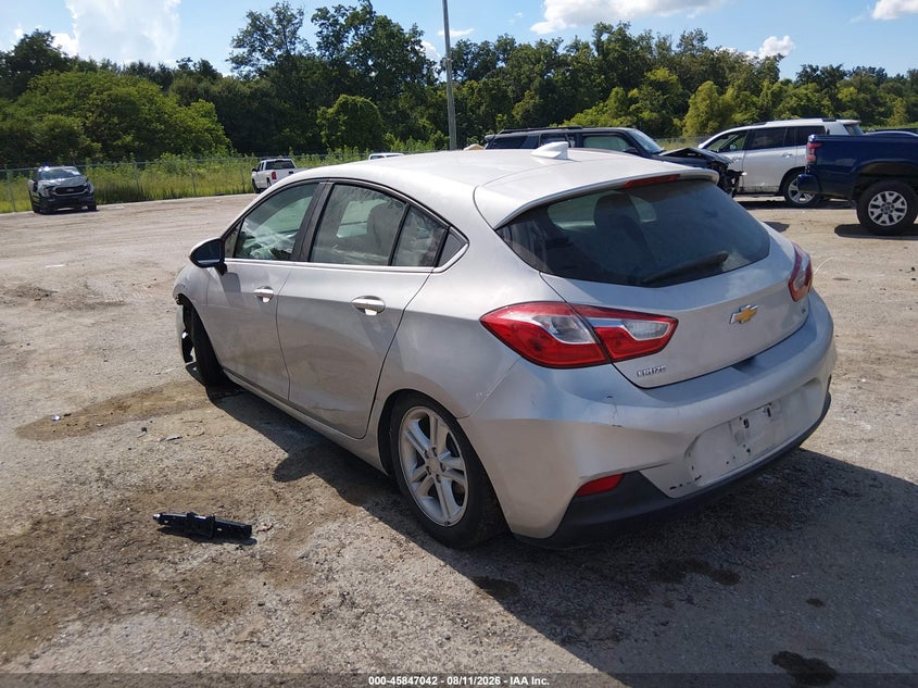 CHEVROLET CRUZE 2018 VIN 3G1BE6SM2JS631980