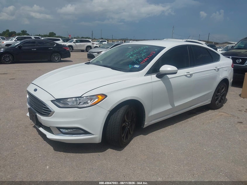 2018 Ford Fusion, Звичайний знос, IAAI, VIN 3FA6P0G72JR163121 — фото 2