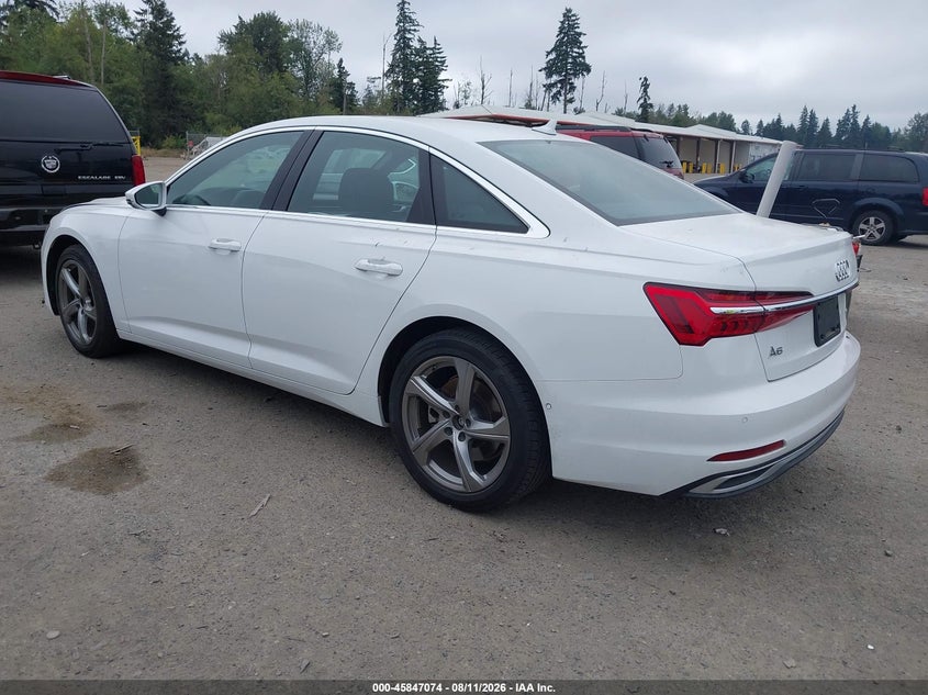 2024 AUDI A6 SEDAN 2.0L I-4 DI, DOHC, VVT, TURBO, 261HP