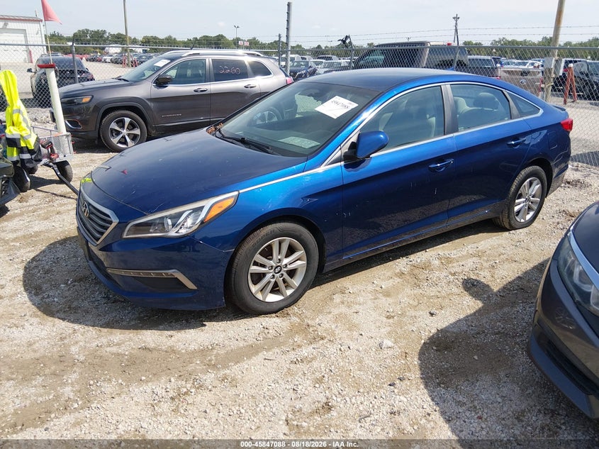 2015 Hyundai Sonata, Normal Wear & Tear, IAAI, VIN 5NPE24AF0FH199427 — photo 2