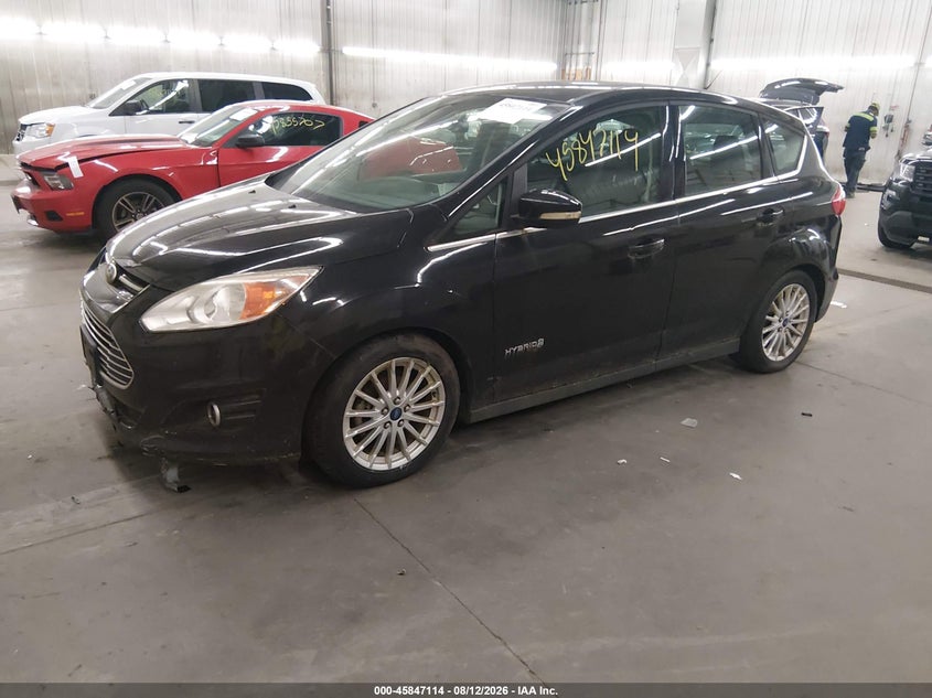 2013 Ford C-MAX, Обычный износ, IAAI, VIN 1FADP5BU7DL552387 — фото 2