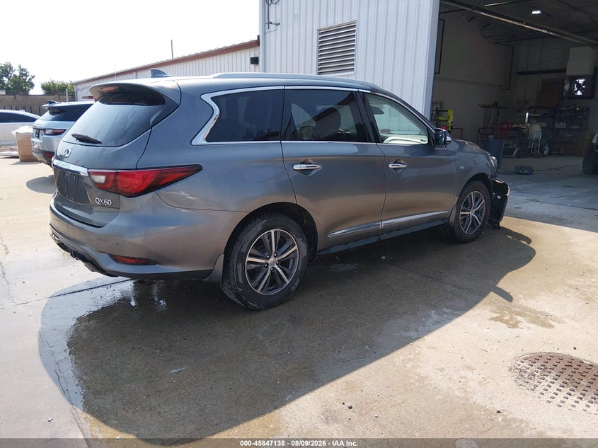 Vin: 5n1dl0mm6kc531142, lot: 46346071, infiniti qx60 luxe/pure 20194
