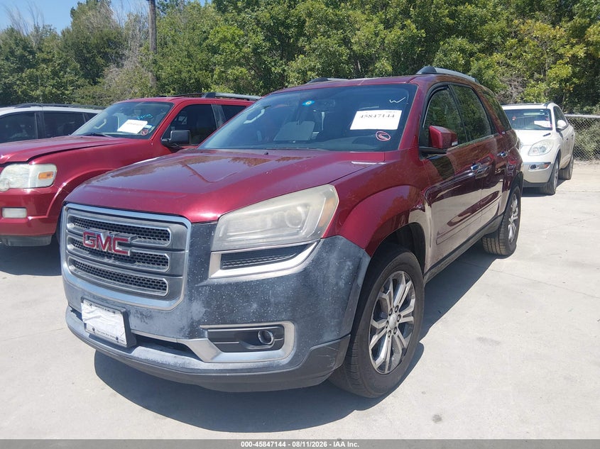 2015 GMC Acadia, Обычный износ, IAAI, VIN 1GKKRRKD7FJ298766 — фото 2