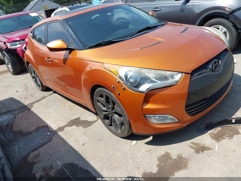 2013 Hyundai Veloster Base W/black VIN KMHTC6AD2DU093252