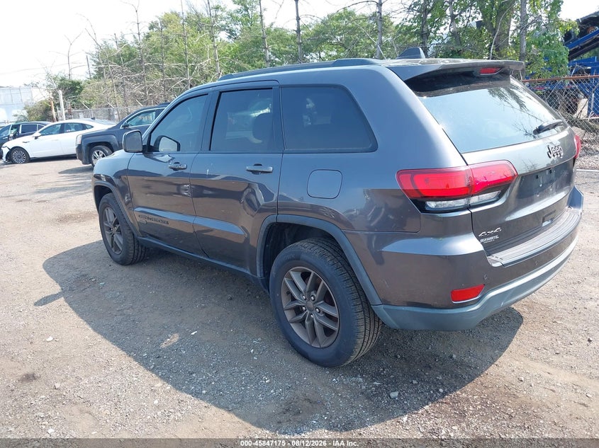 Vin: 1c4rjfagxgc414270, lot: 46346108, jeep grand cherokee 75th anniversary 20163