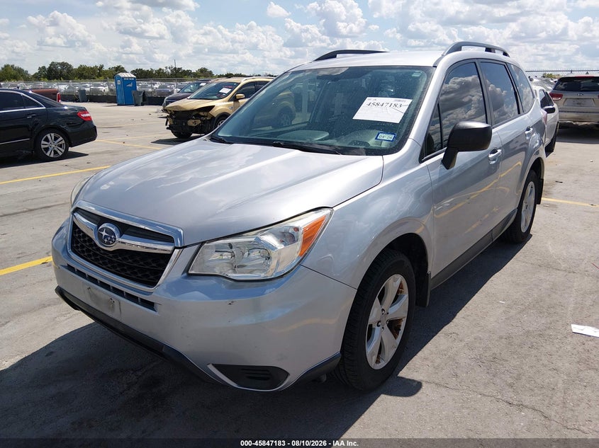 2016 Subaru Forester, Обычный износ, IAAI, VIN JF2SJABC4GH425155 — фото 2