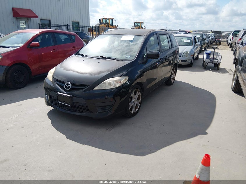 2010 Mazda 5, Обычный износ, IAAI, VIN JM1CR2W35A0376145 — фото 2
