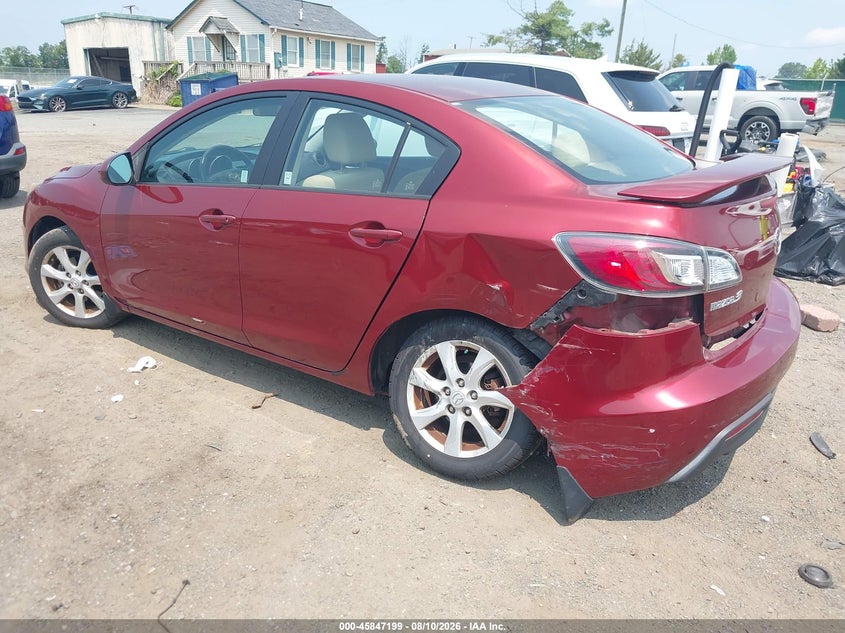 2010 MAZDA 3 SEDAN 2.0L I-4 DOHC, 144HP