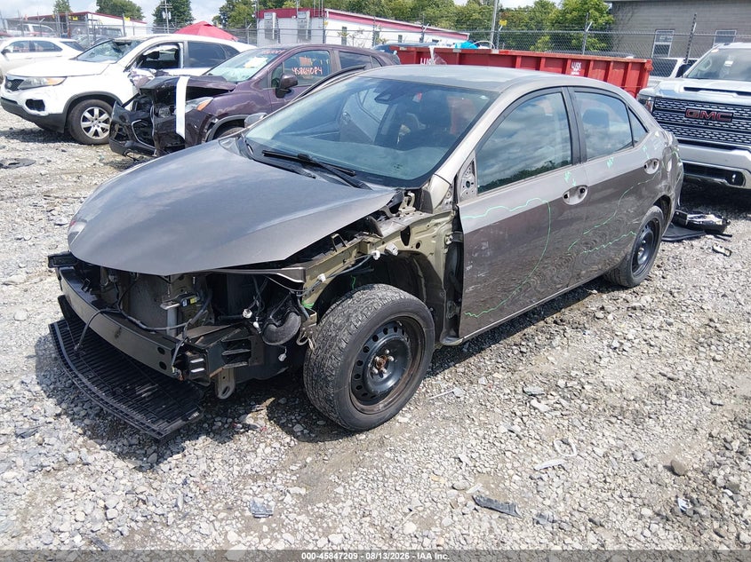 2018 Toyota Corolla, Удар спереду, IAAI, VIN 5YFBURHE4JP751403 — фото 2
