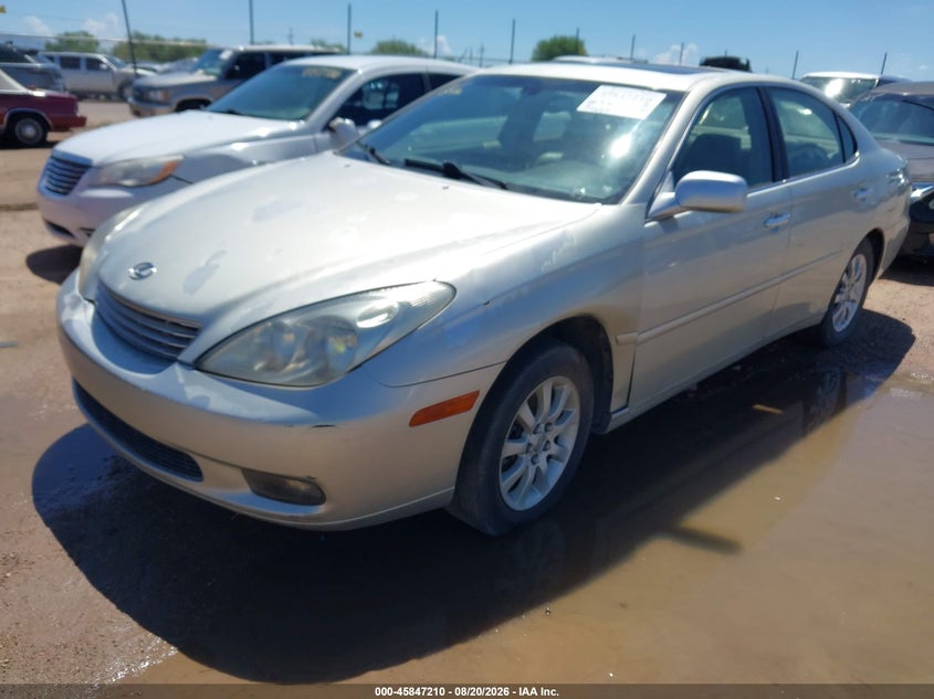 2003 LEXUS ES SEDAN 3.0L V-6 DOHC, VVT, 210HP