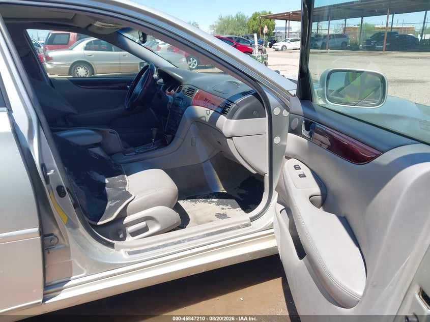 2003 LEXUS ES SEDAN 3.0L V-6 DOHC, VVT, 210HP
