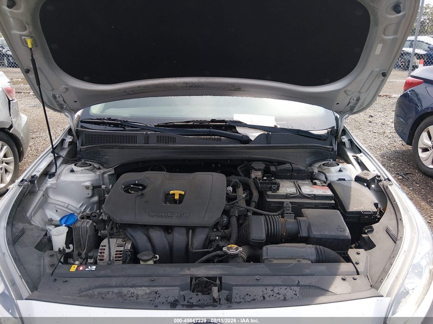 2019 KIA FORTE SEDAN 2.0L I-4 DOHC, VVT, 147HP
