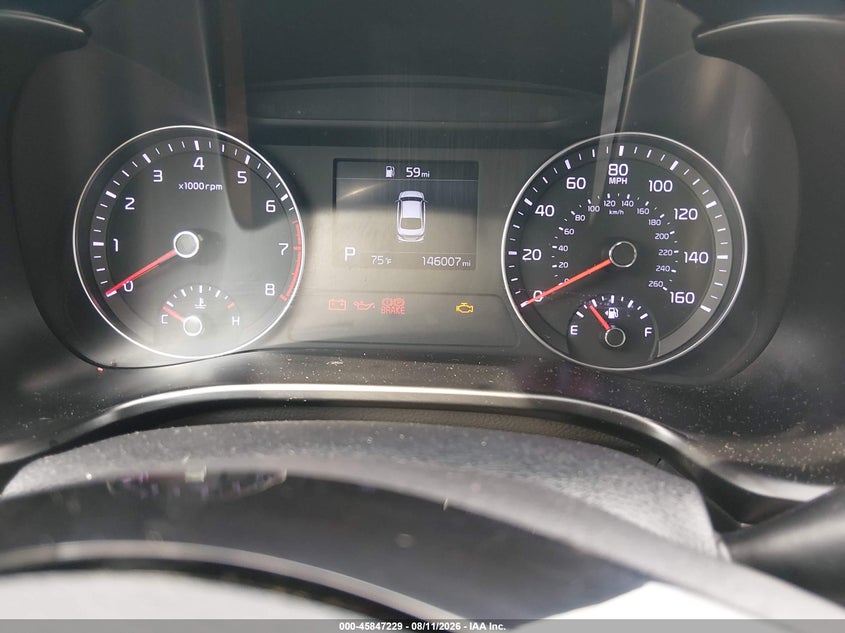 2019 KIA FORTE SEDAN 2.0L I-4 DOHC, VVT, 147HP