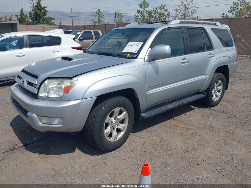 2005 TOYOTA 4RUNNER SPORT UTILITY VEHICLE 4.7L V-8 DOHC, VVT, 270HP