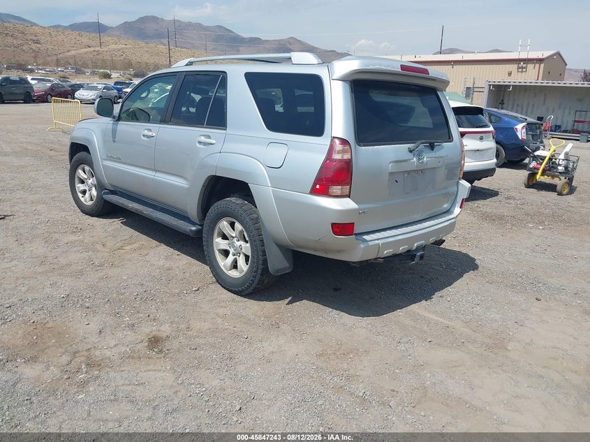 2005 TOYOTA 4RUNNER SPORT UTILITY VEHICLE 4.7L V-8 DOHC, VVT, 270HP