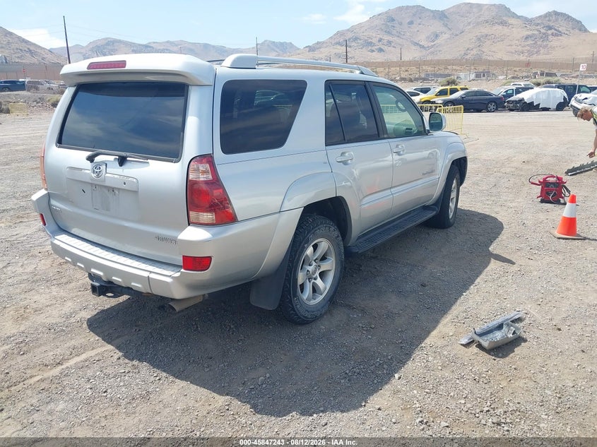 2005 TOYOTA 4RUNNER SPORT UTILITY VEHICLE 4.7L V-8 DOHC, VVT, 270HP