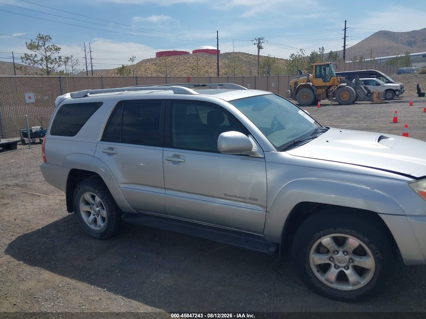 2005 TOYOTA 4RUNNER SPORT UTILITY VEHICLE 4.7L V-8 DOHC, VVT, 270HP