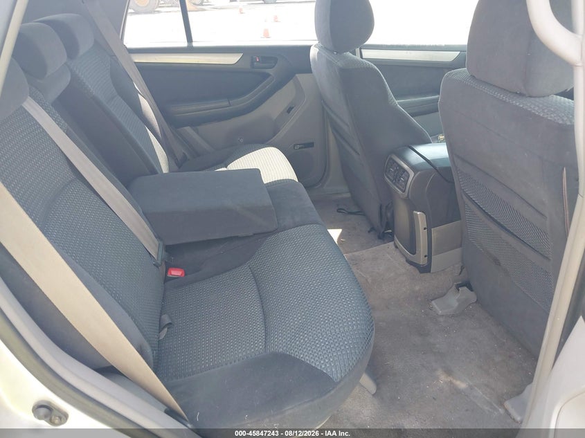 2005 TOYOTA 4RUNNER SPORT UTILITY VEHICLE 4.7L V-8 DOHC, VVT, 270HP