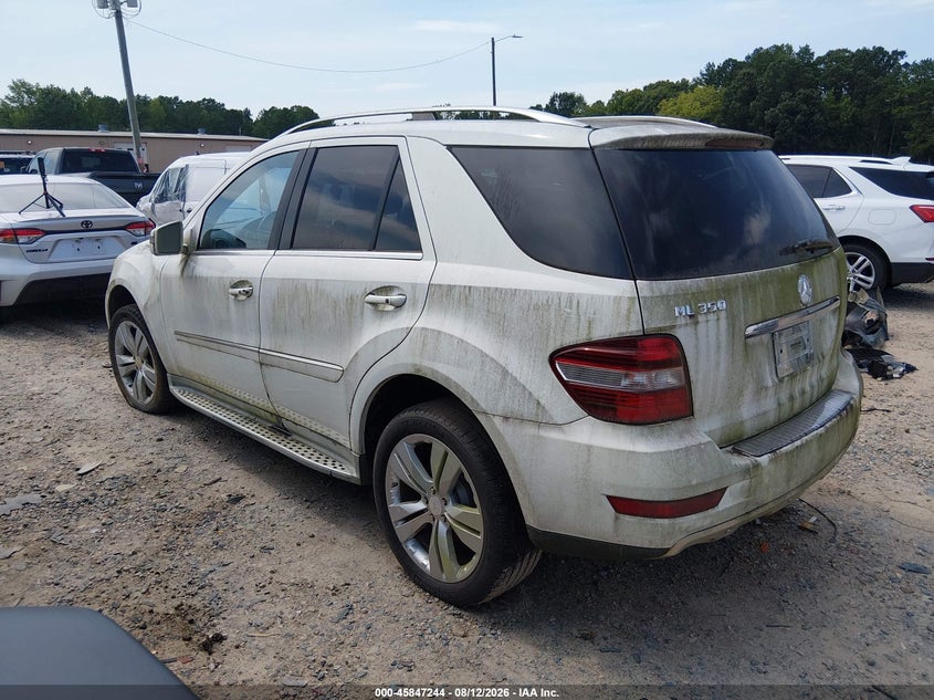 2011 MERCEDES-BENZ ML 350 auction photo 3