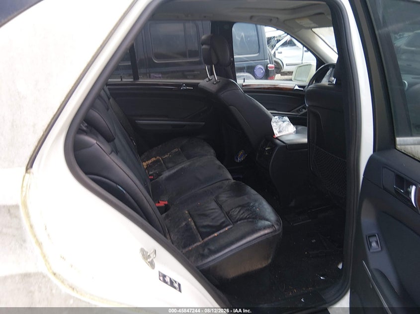 2011 MERCEDES-BENZ ML 350 auction photo 8