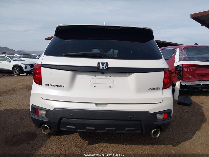 HONDA PASSPORT 2025 VIN 5FNYF8H54SB012849