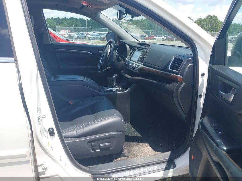 TOYOTA HIGHLANDER 2015 VIN 5TDDKRFHXFS155271