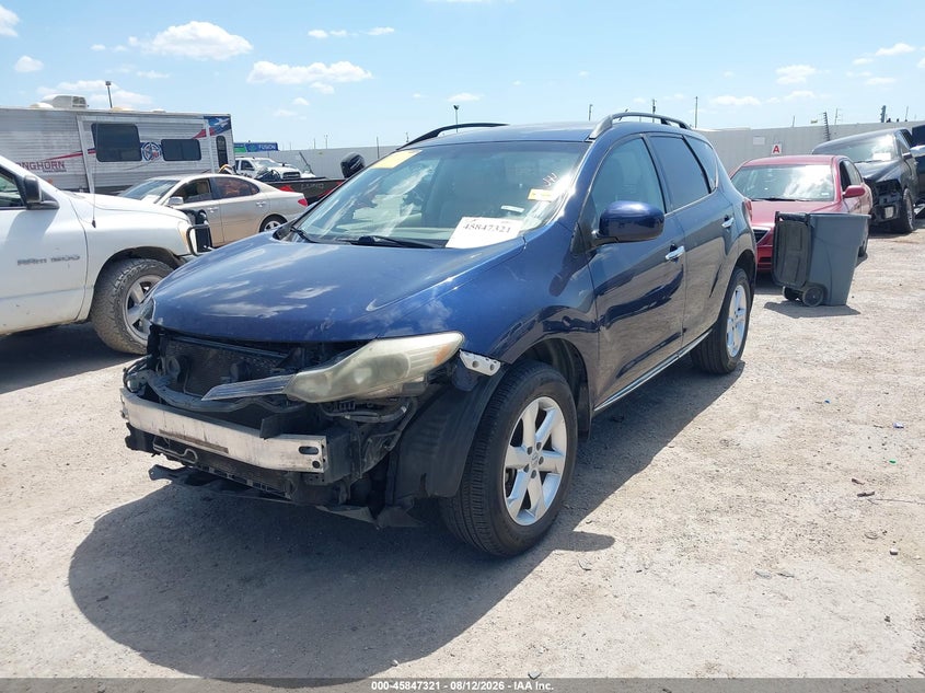 2009 NISSAN MURANO auction photo 2