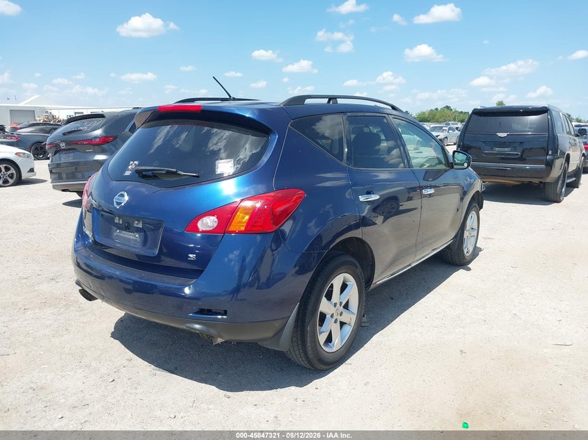 2009 NISSAN MURANO auction photo 4