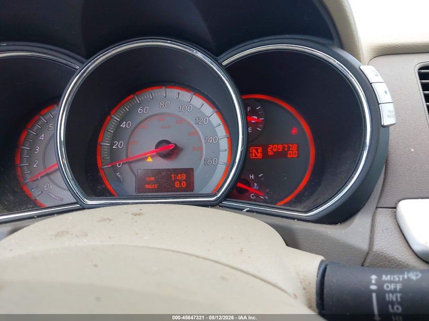 2009 NISSAN MURANO auction photo 7
