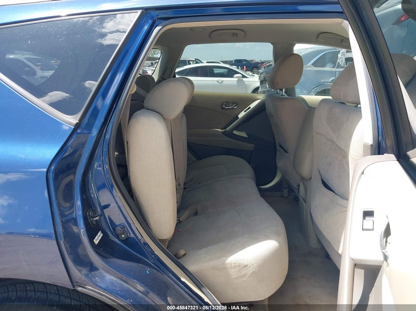 2009 NISSAN MURANO auction photo 8