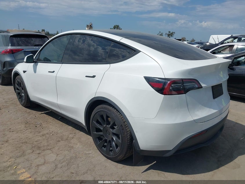 Vin: 5yjygdee9mf212364, lot: 46346304, tesla model y long range dual motor all-wheel drive 20213