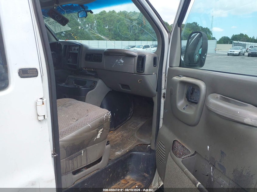 CHEVROLET EXPRESS 2001 VIN 1GAHG39R311182878