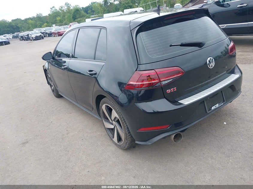 VOLKSWAGEN GOLF GTI 2020 VIN 3VW6T7AU9LM002534
