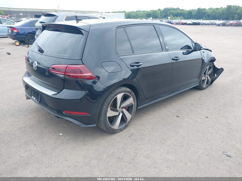 VOLKSWAGEN GOLF GTI 2020 VIN 3VW6T7AU9LM002534