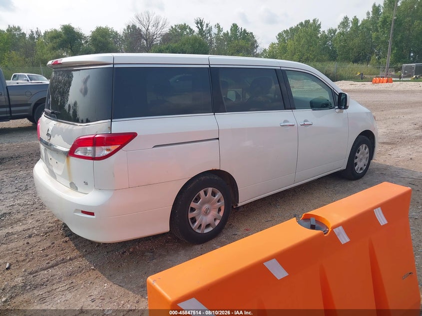 2012 NISSAN QUEST auction photo 4