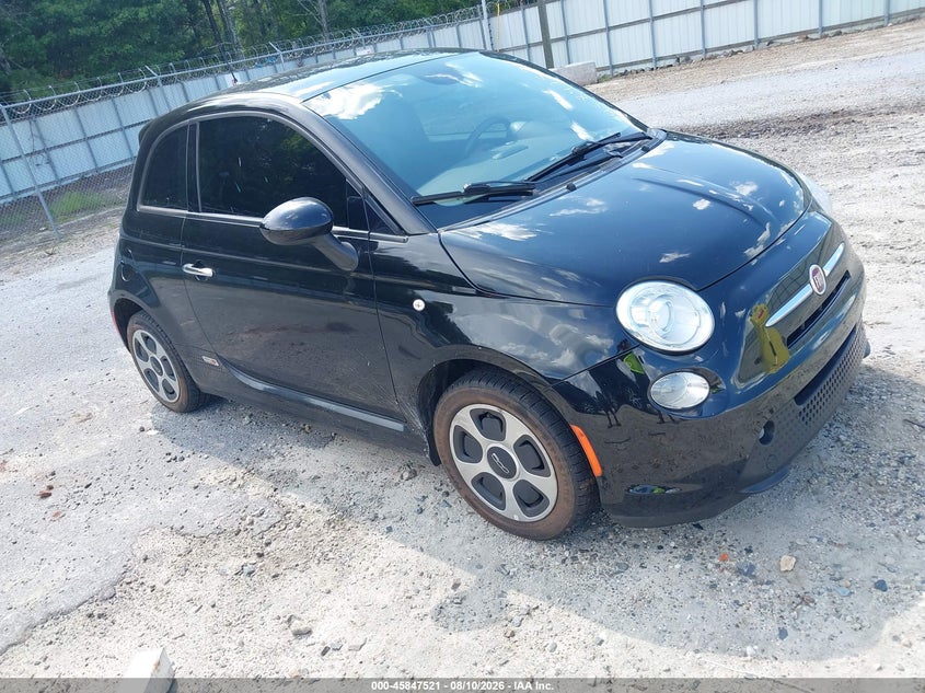 2015 FIAT 500E auction photo 1
