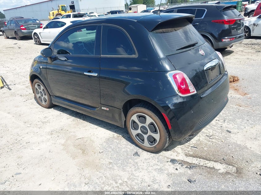 2015 FIAT 500E auction photo 3