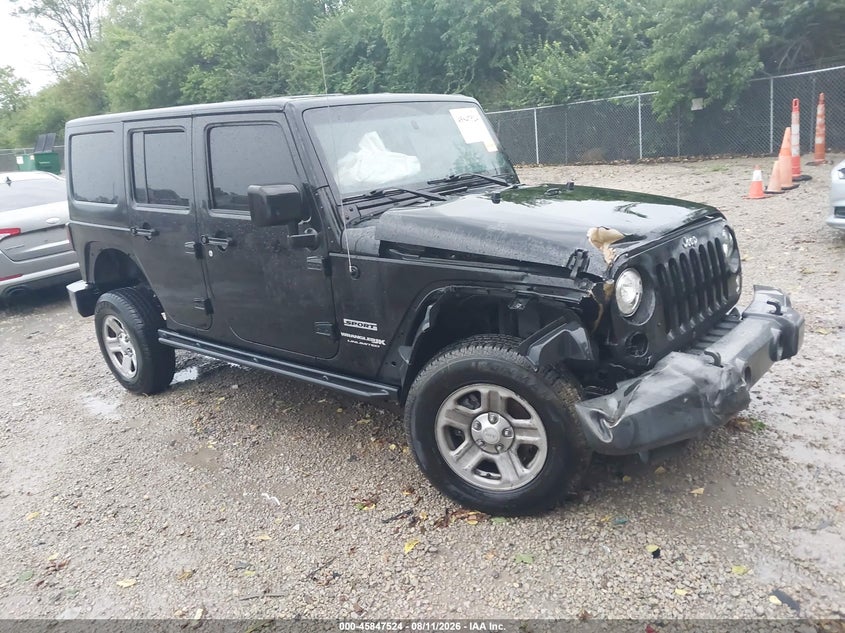 2018 JEEP WRANGLER JK UNLIMITED auction photo 1