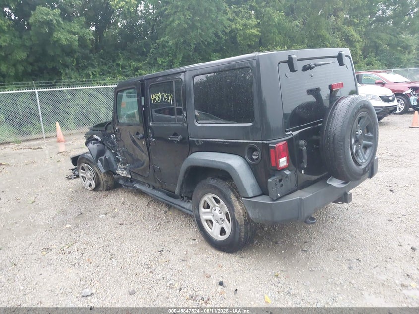 2018 JEEP WRANGLER JK UNLIMITED auction photo 3