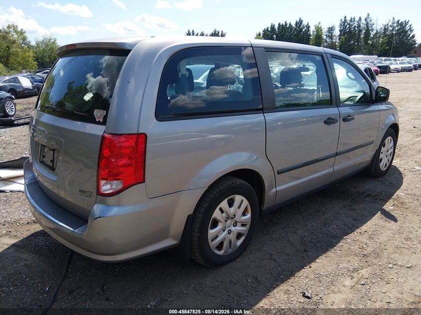2015 DODGE GRAND CARAVAN auction photo 4