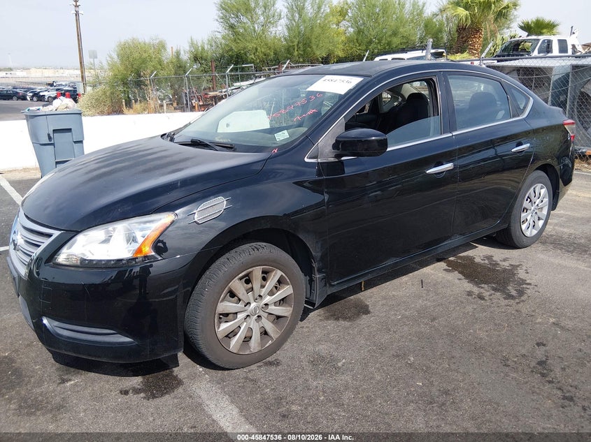 2014 NISSAN SENTRA auction photo 2